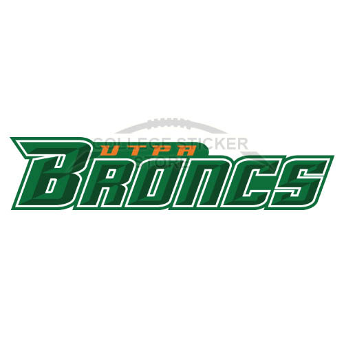 Homemade Texas Pan American Broncs Iron-on Transfers (Wall Stickers)NO.6519